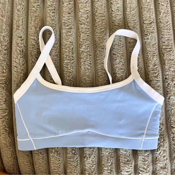 Other - Fern Fitness Blue & White Women's Sports Bra- S